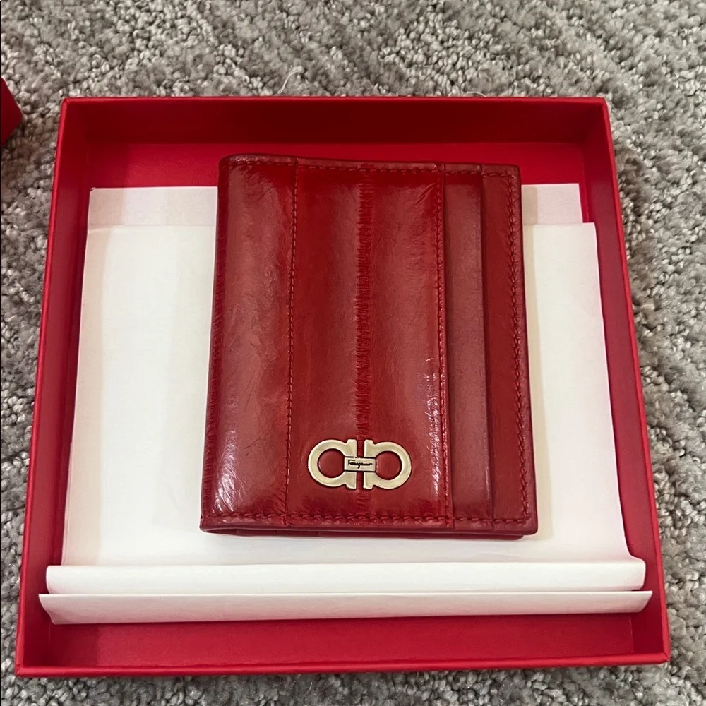 Ferragamo Gancini Credit Card Holder